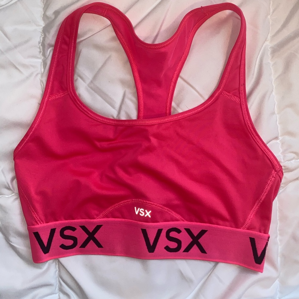 Neon Pink Victoria’s Secret X Sports Bra